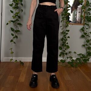 Everlane Black Utility Straight Leg Jeans - 26"